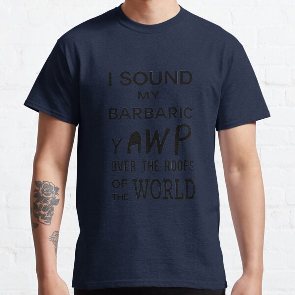 Item preview, I Sound My Barbaric Yawp designed and sold by TheEyeofAthena.