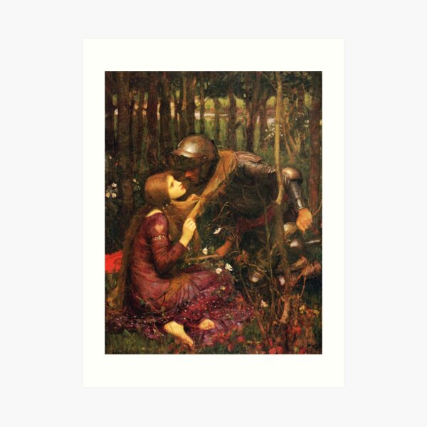 John William Waterhouse - La Belle Dame sans Merci Art Print