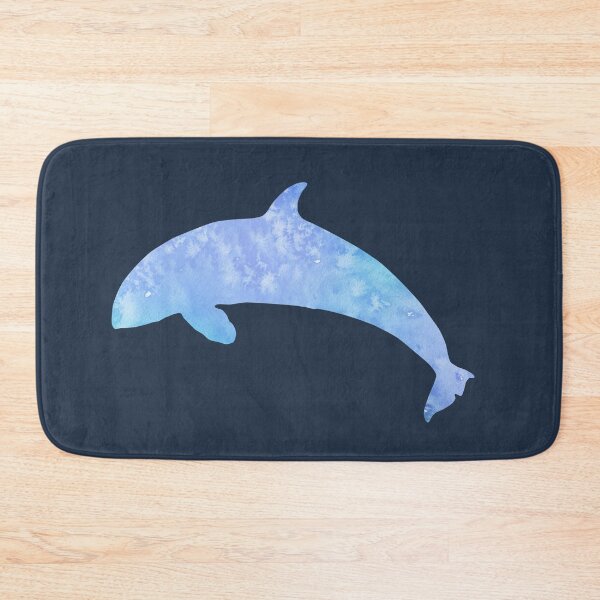Item preview, Blue Watercolor Dolphin designed and sold by blue-jay-art.