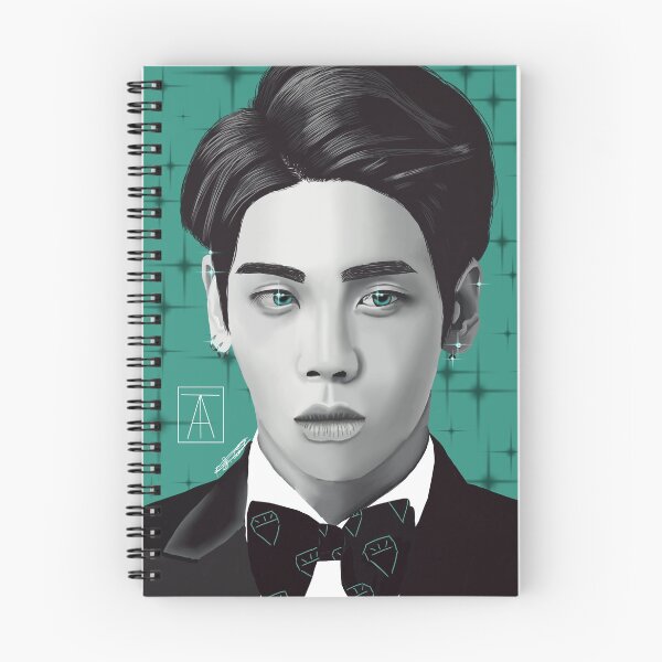 Item preview, Blue Shinee Jonghyun designed and sold by fayetheartist.
