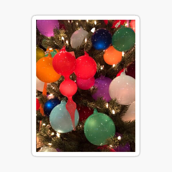 A Pastel Christmas Sticker