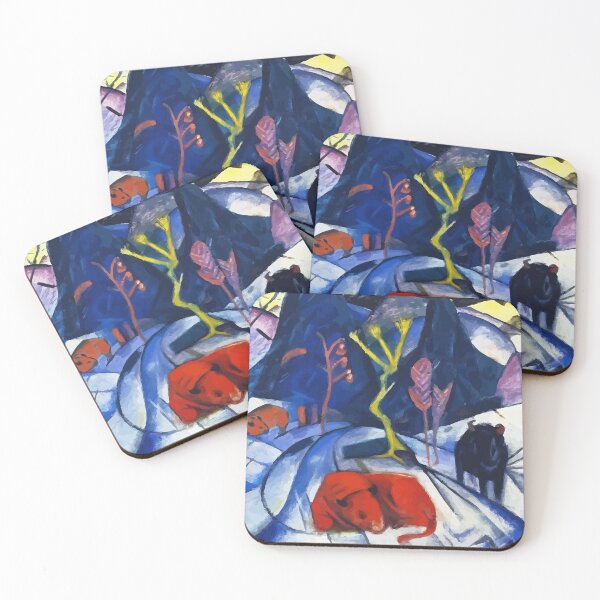 Item preview, Bison in Winter by Franz Marc designed and sold by digitalvintage.