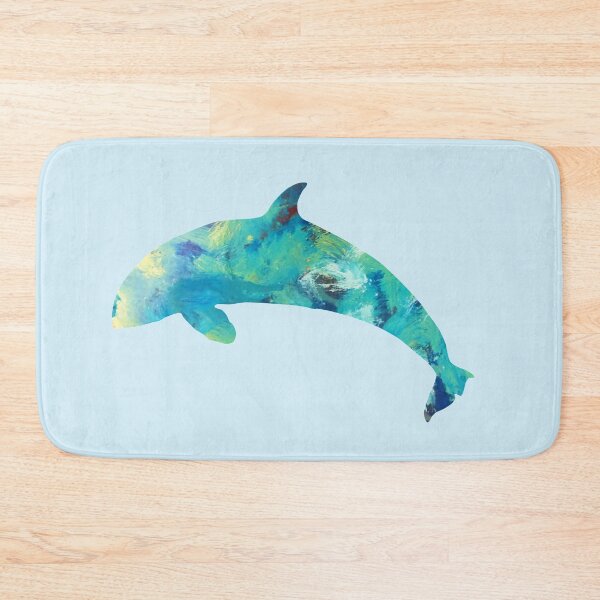 Item preview, Painterly Dolphin designed and sold by blue-jay-art.