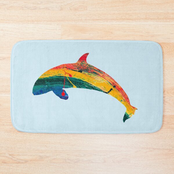 Item preview, Rainbow Dolphin designed and sold by blue-jay-art.