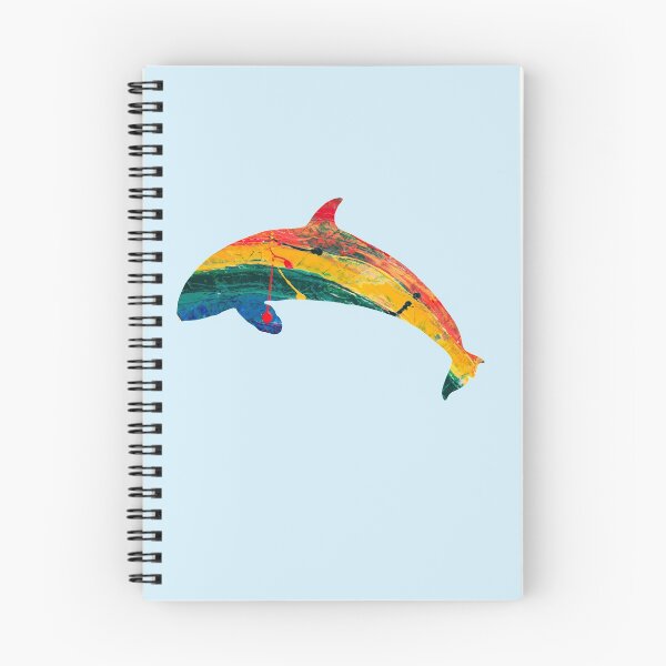 Item preview, Rainbow Dolphin designed and sold by blue-jay-art.