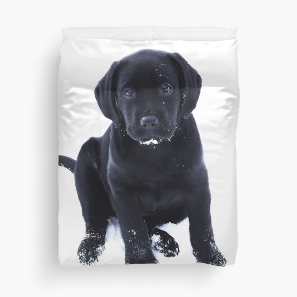 black labrador duvet cover