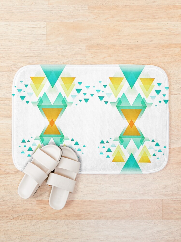 Thumbnail 2 of 6, Bath Mat, Kiawata designed and sold by kinkatstyle.