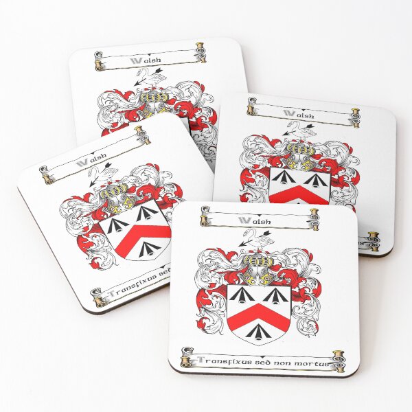 Item preview, Walsh Family Crest designed and sold by Hibernia29.
