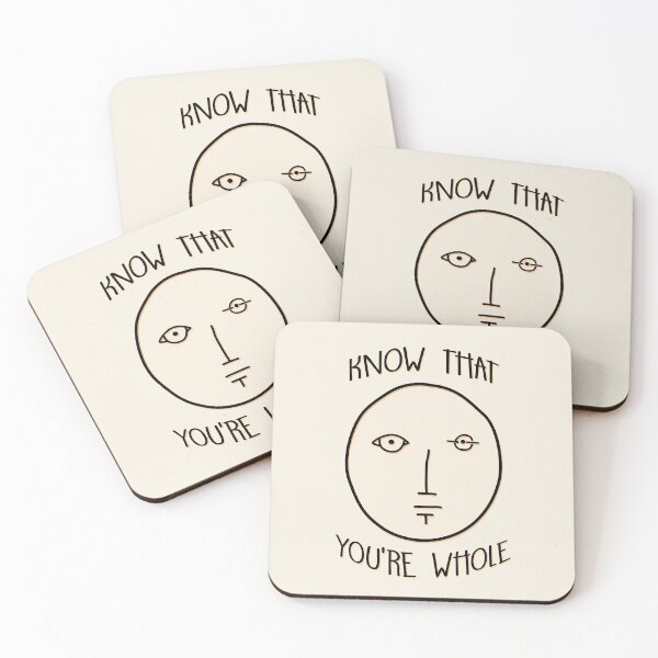 Item preview, Know That You're Whole designed and sold by byebyesally.