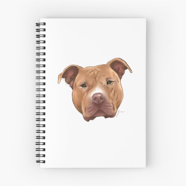 Item preview, Cute Pitbull Portrait Dog Love designed and sold by MyArtistry.