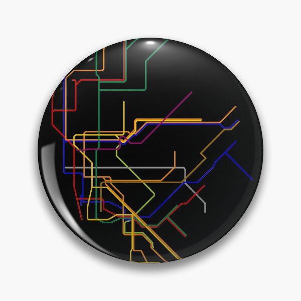 Aperçu de l'œuvre Lignes de NYC créée et vendue par byebyesally.