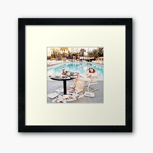 Faye Dunaway Framed Art Print