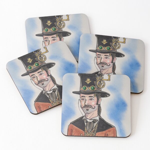 Item preview, Steampunk Male portrait designed and sold by Mike Valentine.