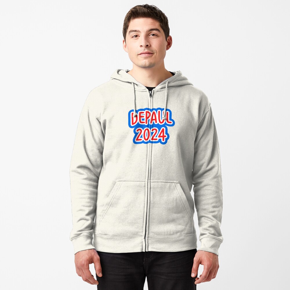 "DePaul Class of 2024" Zipped Hoodie by Agidionsen | Redbubble