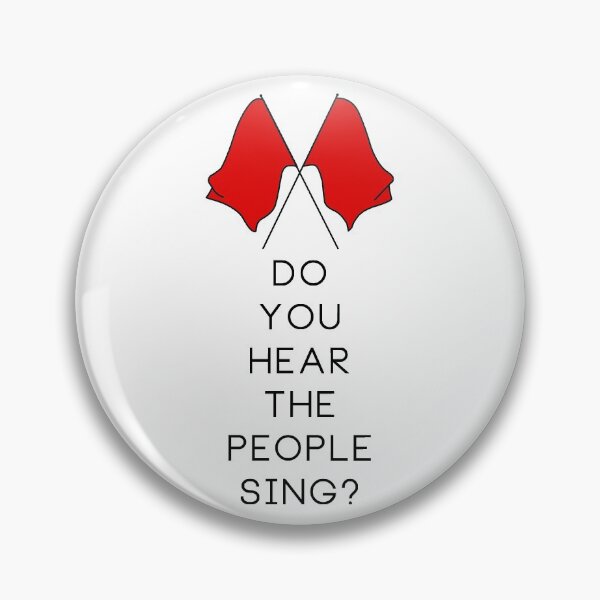 Item preview, Do you hear the people sing? - WHITE (Les Misérables) designed and sold by byebyesally.