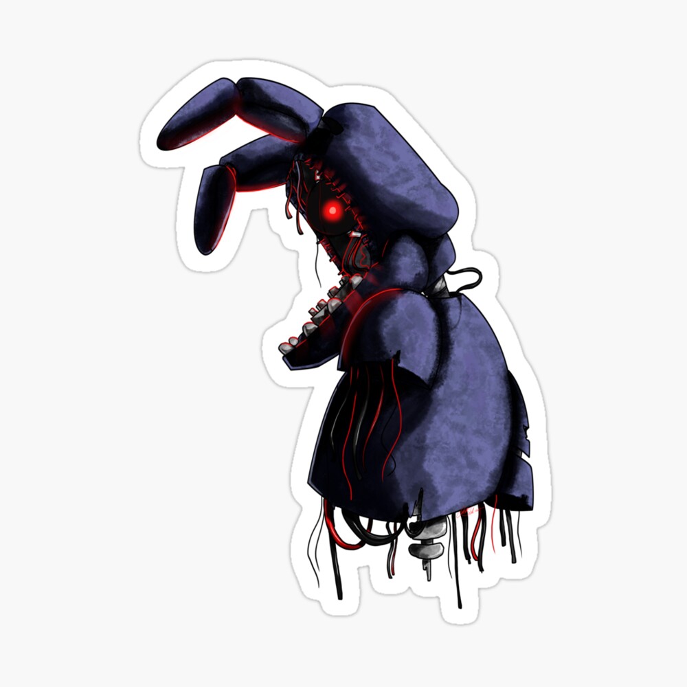 I Redrew an Old Withered Bonnie Drawing from Way Back : r