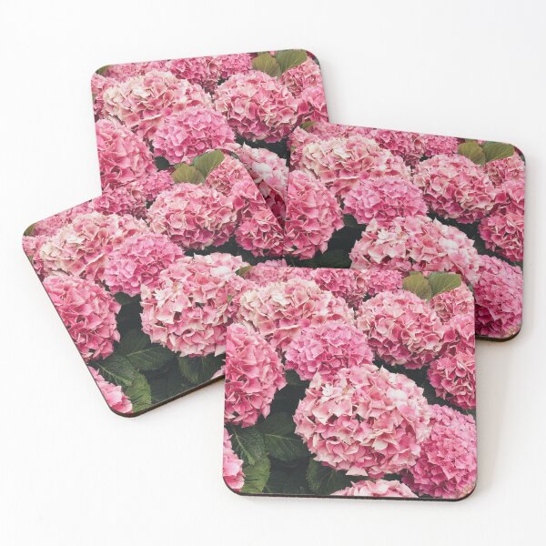 Item preview, Beautiful Pink Hydrangeas Blooming designed and sold by newburyboutique.