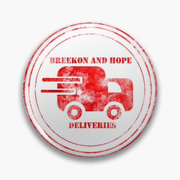 Item preview, Breekon and Hope deliveries stamp designed and sold by skeleton-draws-.