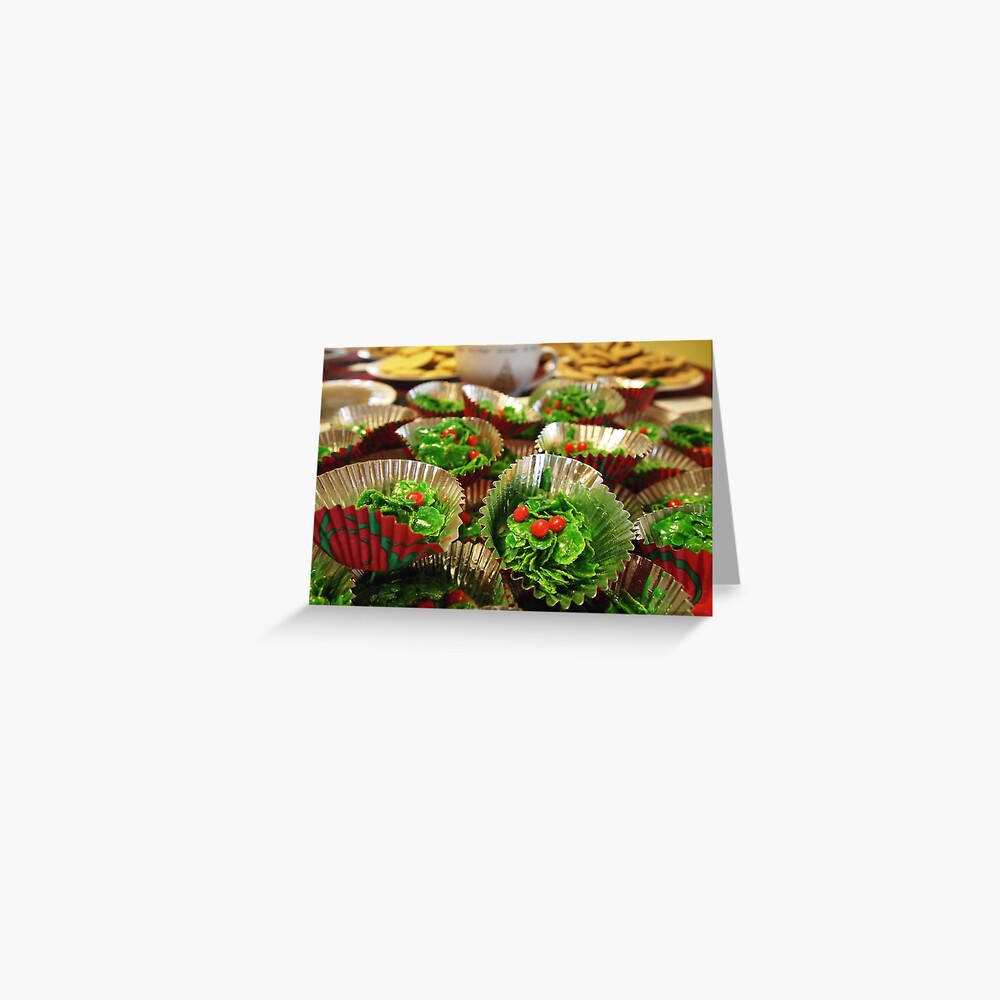 Christmas Cookies Greeting Card