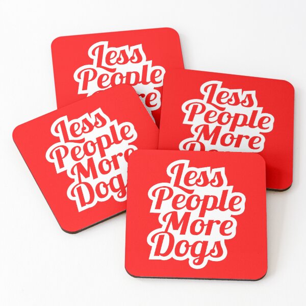 Item preview, Less People More Dogs designed and sold by Kay Kay Design Shop.