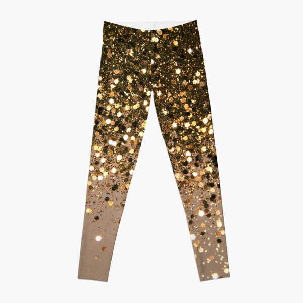 Gold Brown Glam #2 (Photo of Glitter Only - Not Reflective) Leggings for  Sale by anitabellajantz