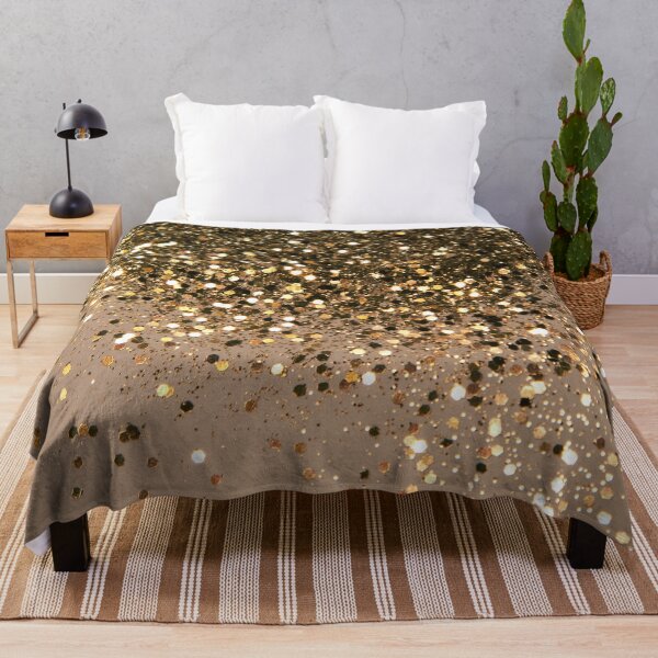 Item preview, Gold Brown Glam #1 (Photo of Glitter Only - Not Reflective) designed and sold by Anita's & Bella's Art.