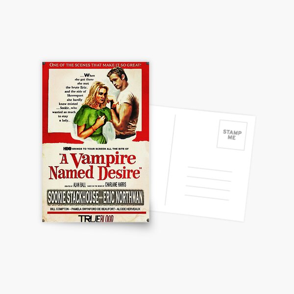 True Blood - A Vampire Named Desire Postcard