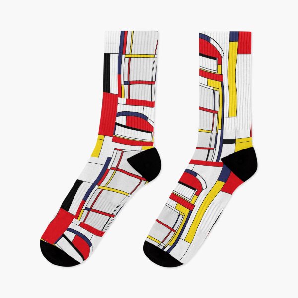 Item preview, Phone Box (London) - Abstract Piet Mondrian Style designed and sold by Akram96.
