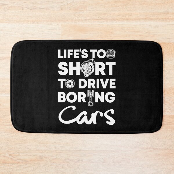 Item preview, Life is too Short to Drive Boring Cars | Car Lovers | Car Enthusiasts | Car Fans designed and sold by 365CarMods Official.
