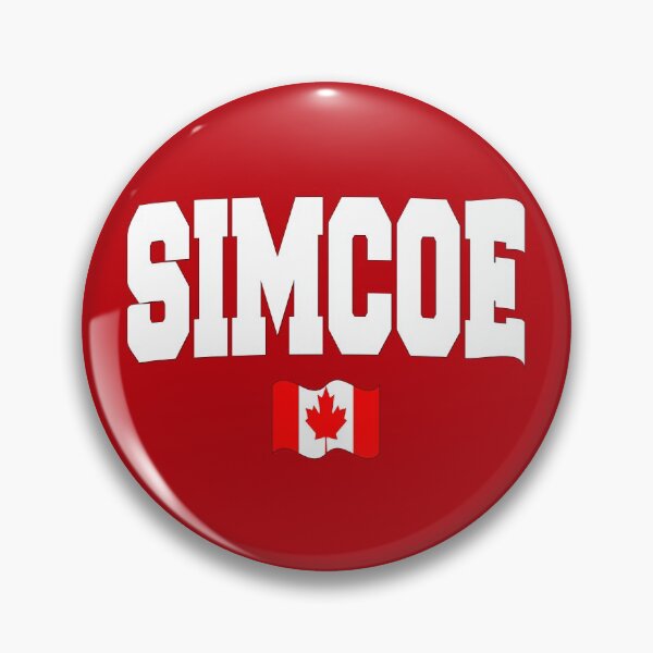 Item preview, Simcoe with Canadian flag designed and sold by AllShirts21.