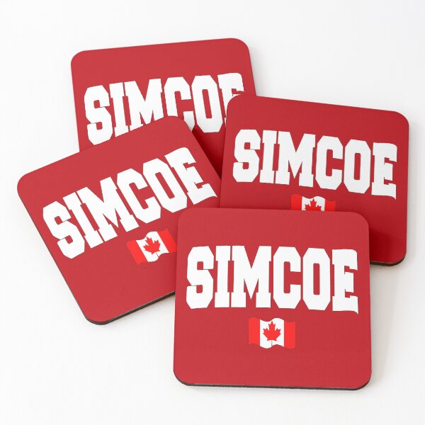 Item preview, Simcoe with Canadian flag designed and sold by AllShirts21.