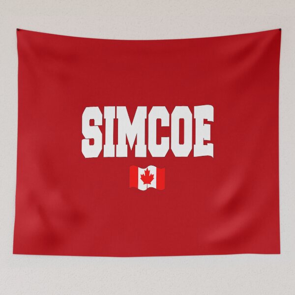 Item preview, Simcoe with Canadian flag designed and sold by AllShirts21.