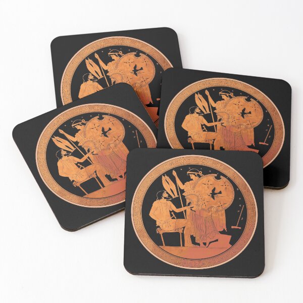 Item preview, Hephaestus presents Achilles new panoply to Thetis - Ancient Greece designed and sold by portokalis.