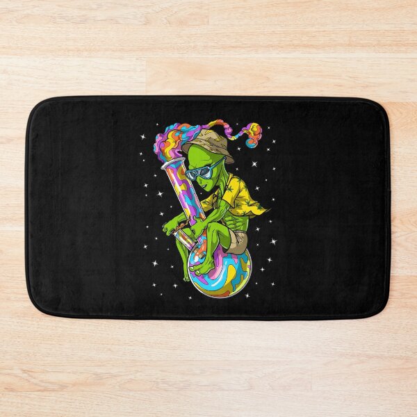 Item preview, Alien Stoner Weed Bong Trip designed and sold by underheaven.