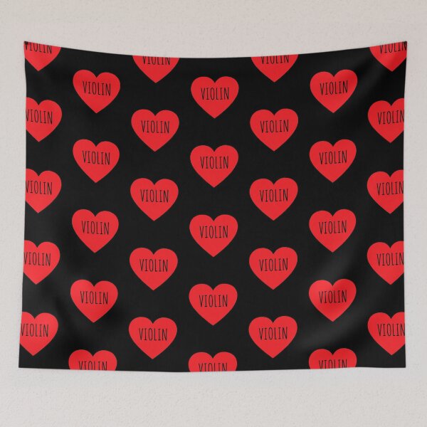 Item preview, I Love Violin Heart designed and sold by Vanover Designs.