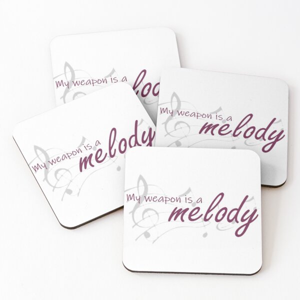 Item preview, My weapon is a melody - "I Raise a Hallelujah" by Bethel Music designed and sold by ArtworkBySarahN.