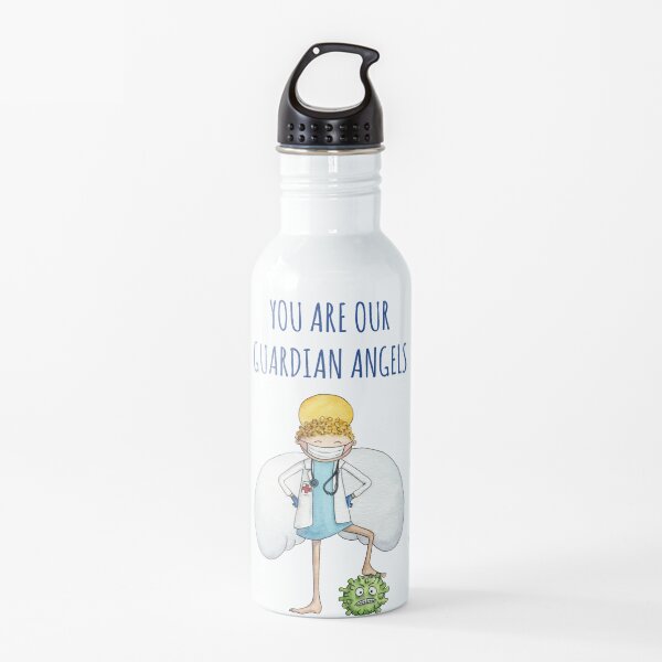 Guardian Angels Covid-19 Water Bottle
