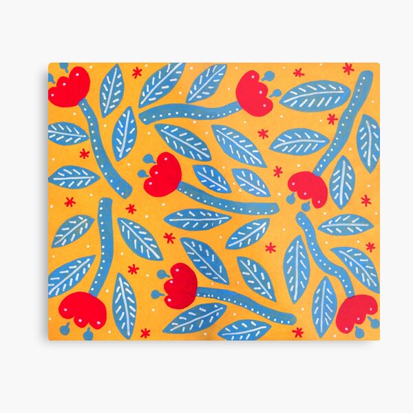 Summer field Metal Print
