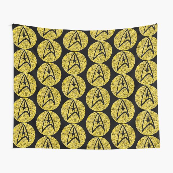 Item preview, Star Trek TOS Command Gold Insignia Paint Splatter designed and sold by DanaAndTheBooks.