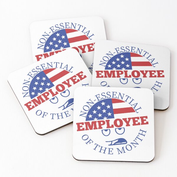 Item preview, non-essential employee of the month designed and sold by DAN13L.