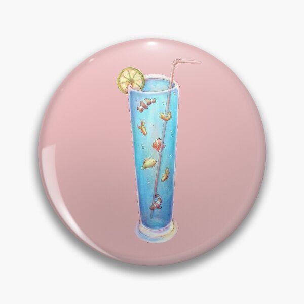 Item preview, Kawaii Fish Summer Cocktail Drink designed and sold by Denise, Denisn't.