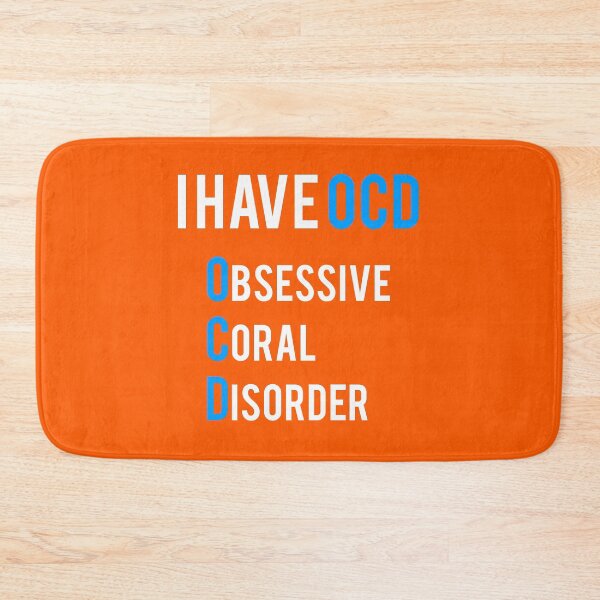 Aperçu de l'œuvre J'AI UN OCD OBSESSIVE CORAL DISCORDER créée et vendue par danyc88.