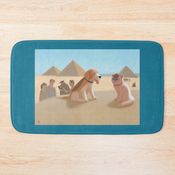 Item preview, Demichat and Lord Flannery Beagle in Egypt  designed and sold by 3WishStudios.