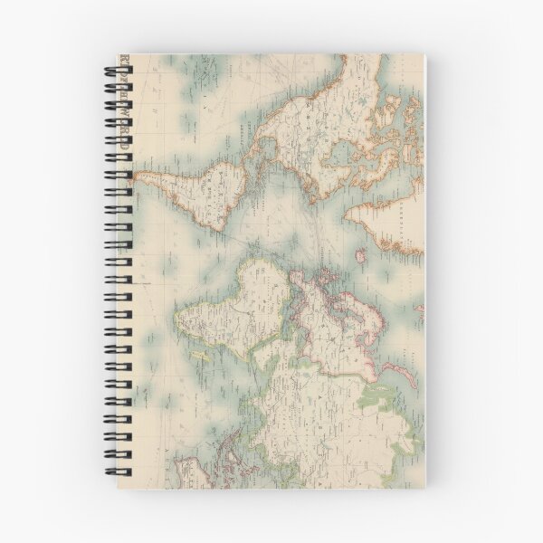 Item preview, Vintage Map of The World (1911) designed and sold by BravuraMedia.