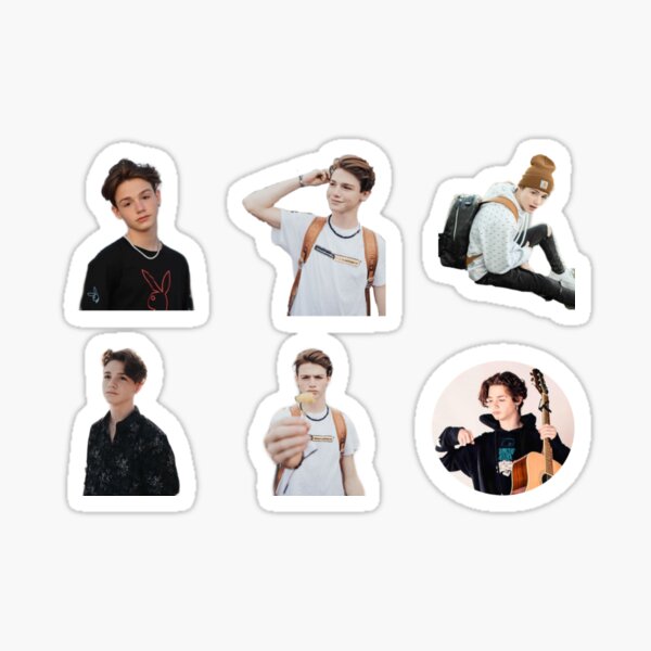 Item preview, Payton Moormeier tiktok tik tok stickers designed and sold by Mikelazv.