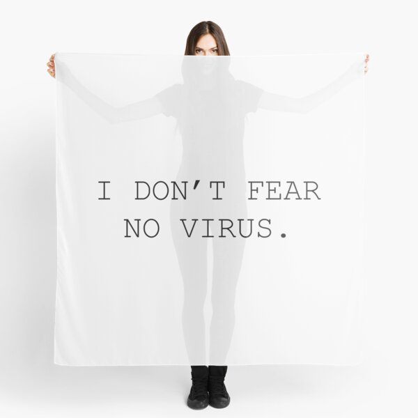 Item preview, i dont' fear no virus designed and sold by motivation4you.