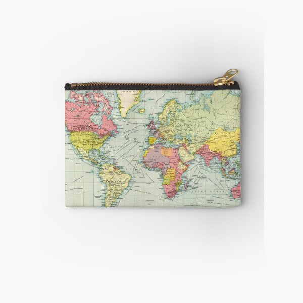 Item preview, Vintage Political Map of The World (1922) designed and sold by BravuraMedia.