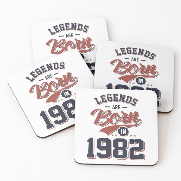Item preview, Legends Are Born in 1982 Birthday Gift designed and sold by cidolopez.