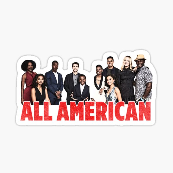 All American Cast Sticker