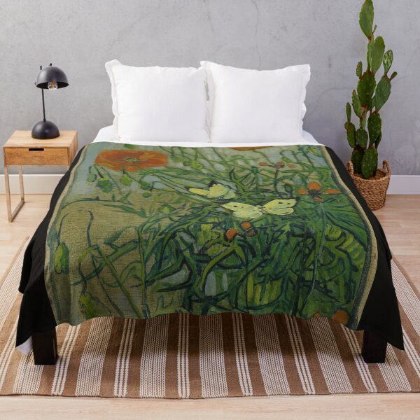 Item preview, Vincent Van Gogh - Butterflies and Poppies designed and sold by NewNomads.